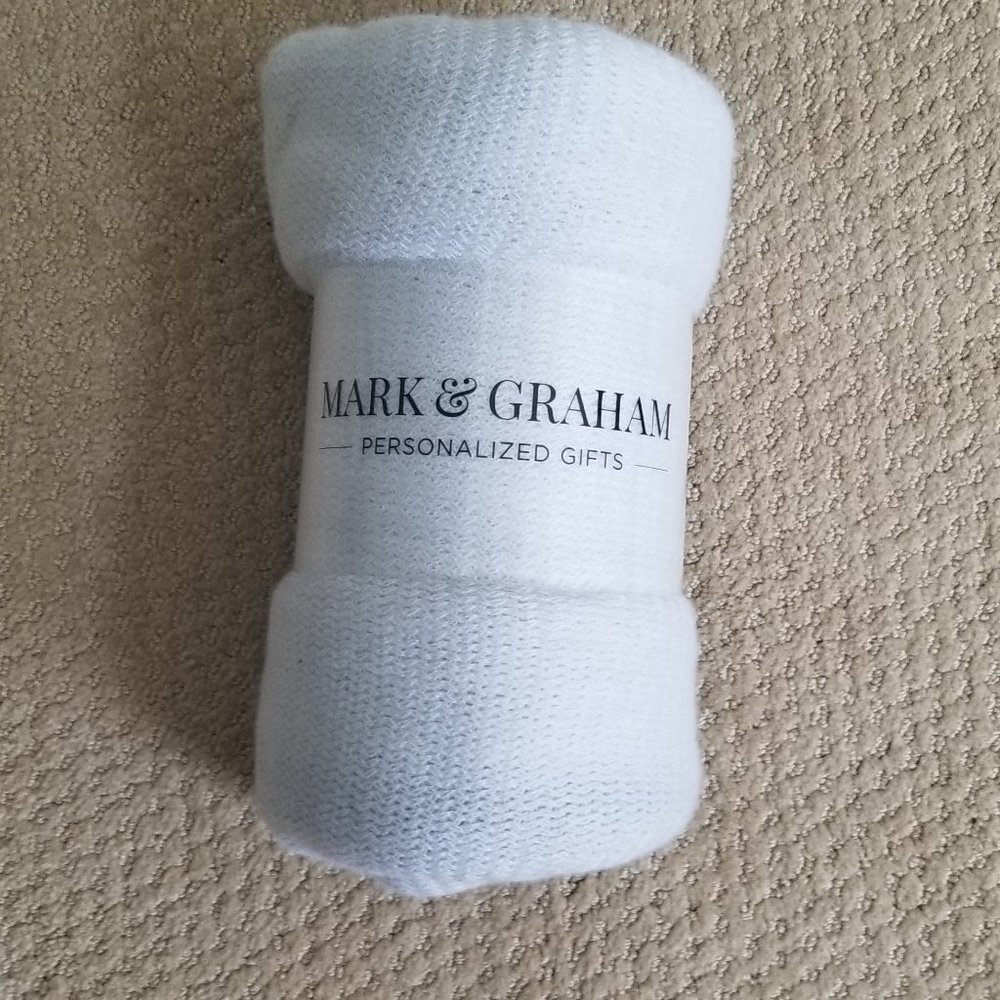 **NWT** Mark & Graham Colorblock Throw